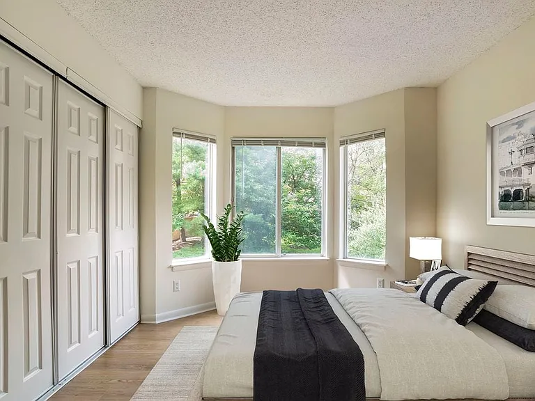 Upgraded Package I bedroom with hard surface flooring