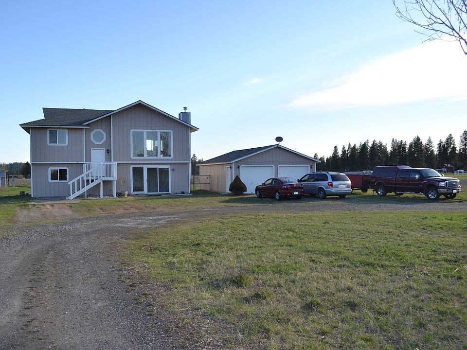 House and Detached Garage