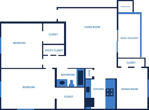 Floor plan Bismarc