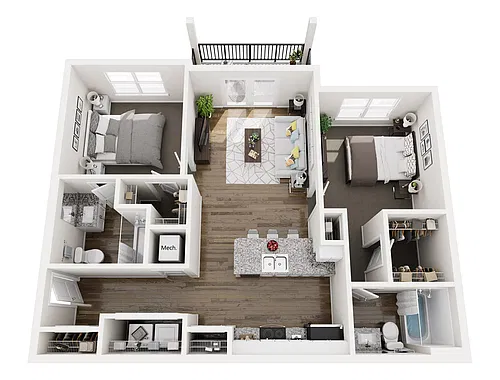Floor plan B1