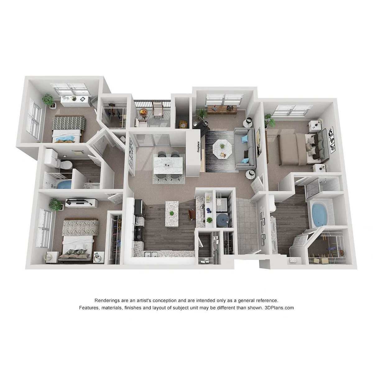 Floor plan C1