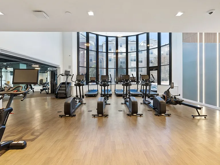 A fitness center designed to support your routine