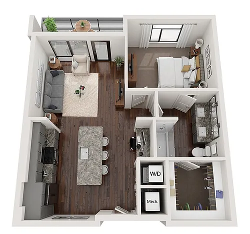 Floor plan A12