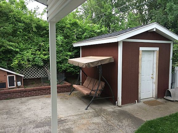Rear Patio and Shed