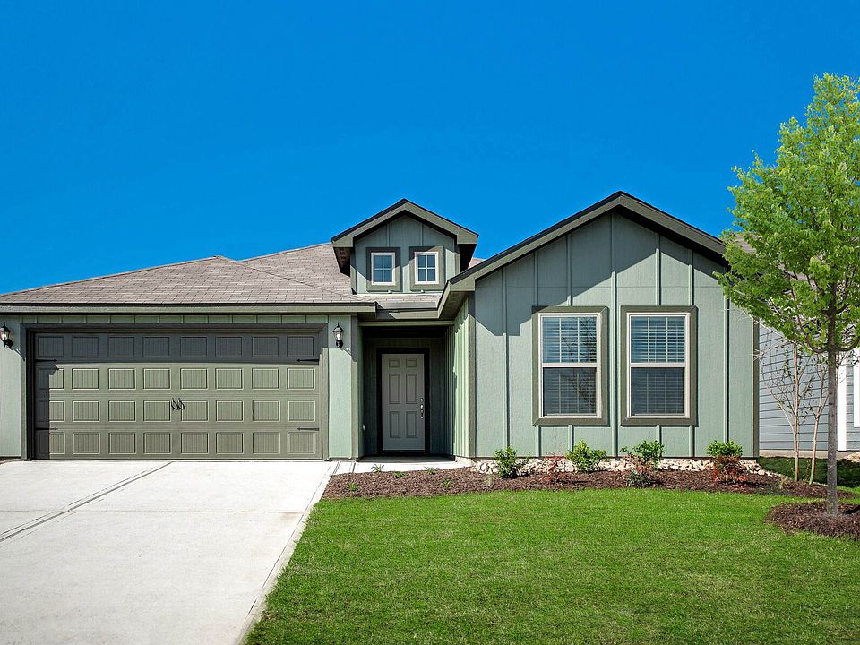 The Sabine is a charming one-story home at Quarter Horse Estates