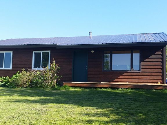 The new porch now has a railing.