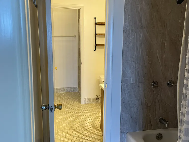 MBR DOOR to TUB, VANITY/TOILET and SHOWER