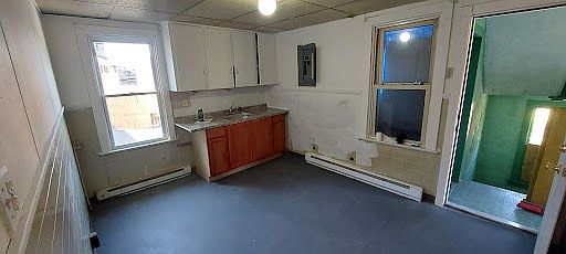 This freshly painted, and updated unit is ready to go. Large one bedroom apartment trash and sewer i