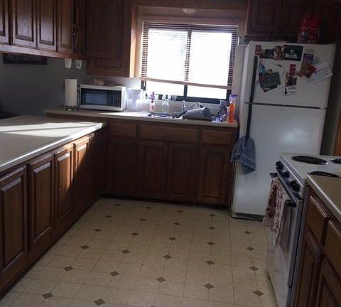 Large kitchen.