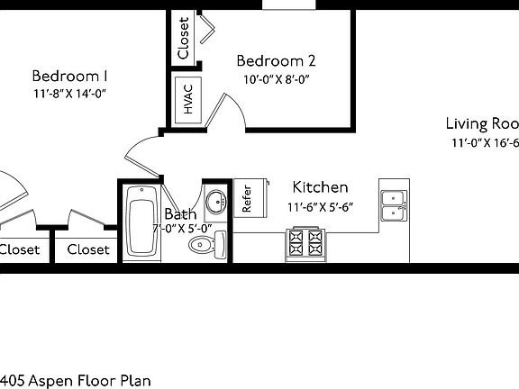 2nd image of 4405 Aspen St APT A