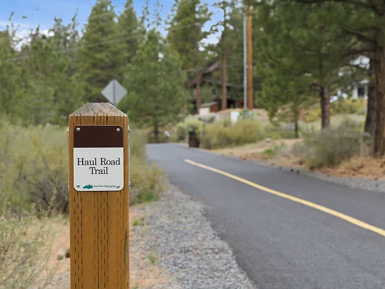Direct access to the Haul Road Trail.