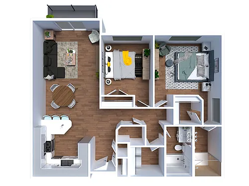 Floor plan B2