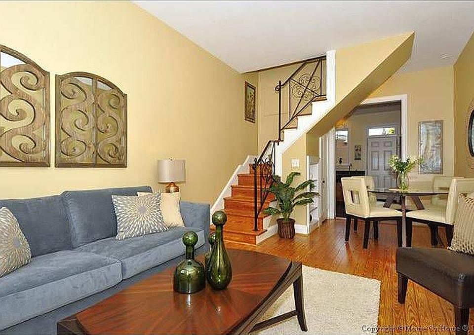 Sun-filled living room
