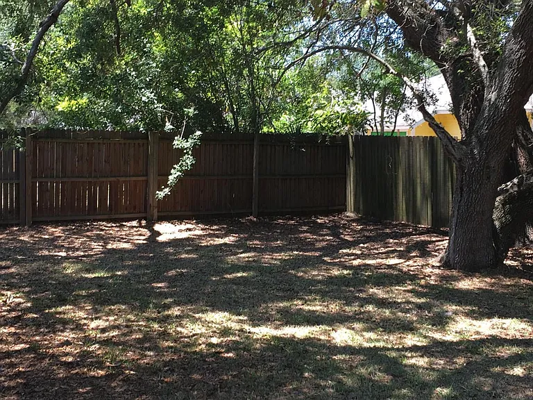 Fenced Back Yard