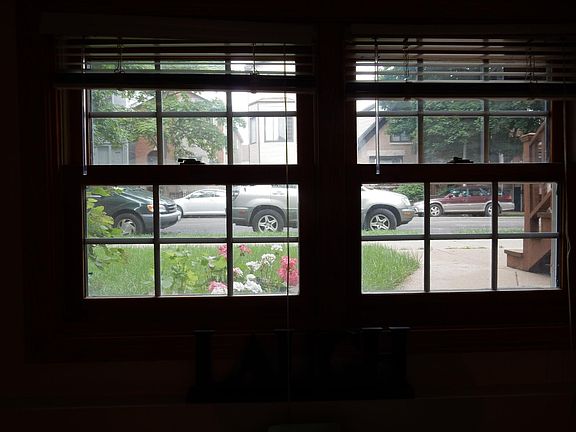 Bay Windows facing the front