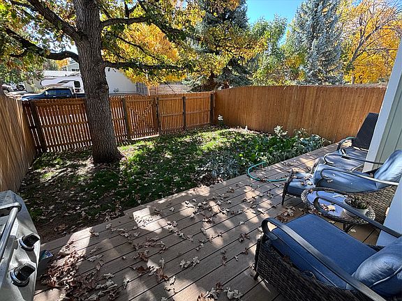 Fully fenced in yard, brand new deck.