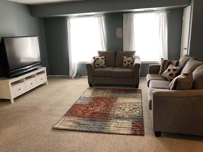 Half of the living area