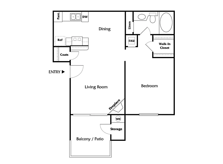 Floor plan Plan A