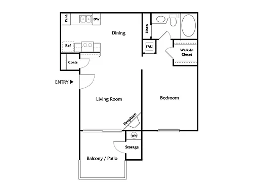 Floor plan Plan A