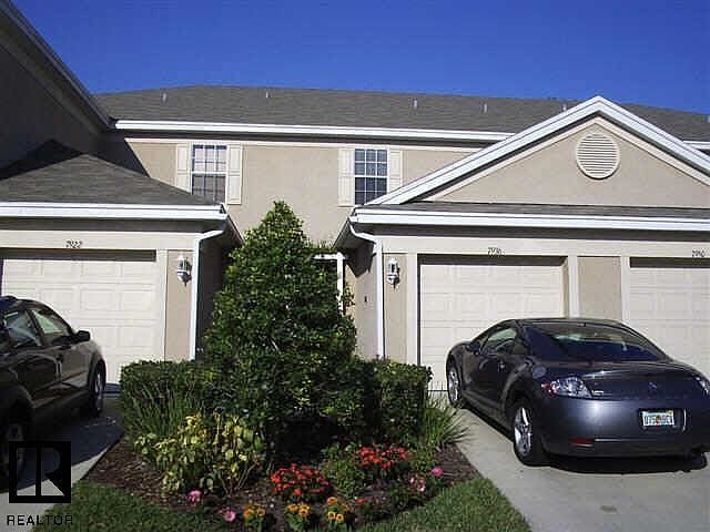 Front of townhome