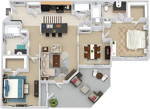 Floor plan Kenyon