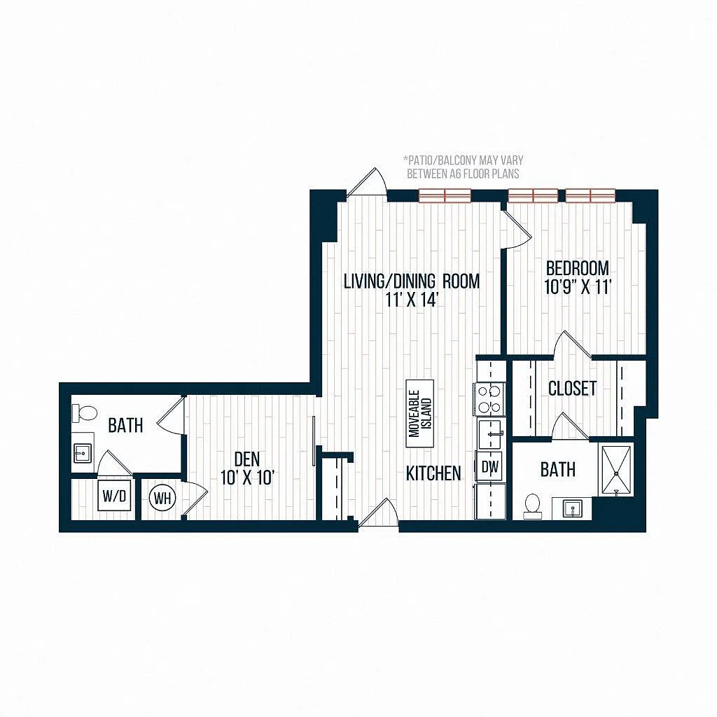 Floor plan A6 A