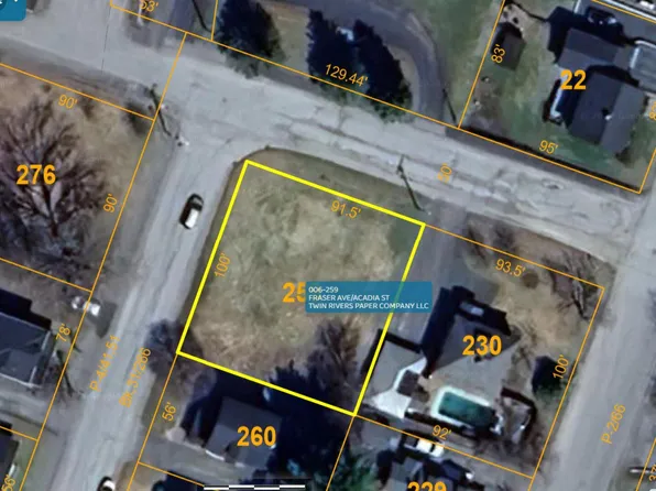 Lot 259 Fraser Avenue, Madawaska, ME 04756