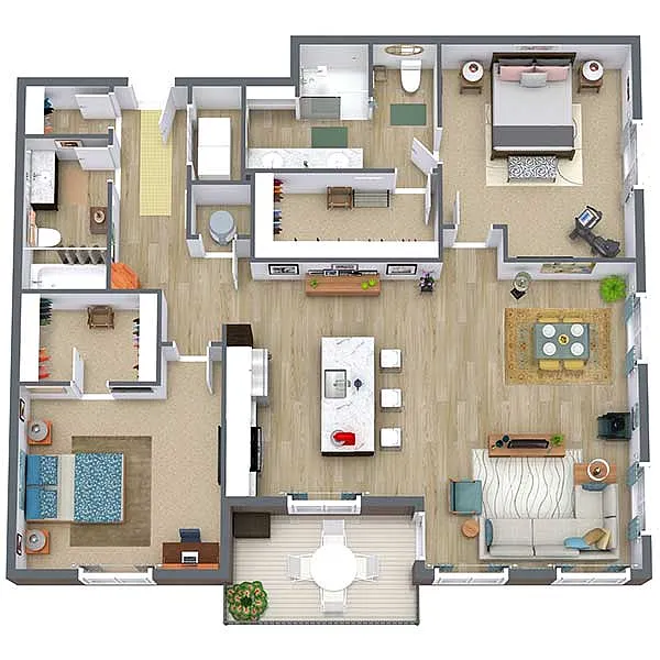 Floor plan Elm