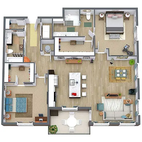 Floor plan Elm
