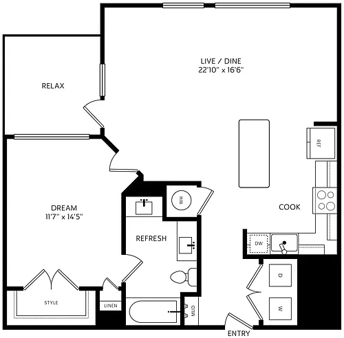 Floor plan A4 ALT B