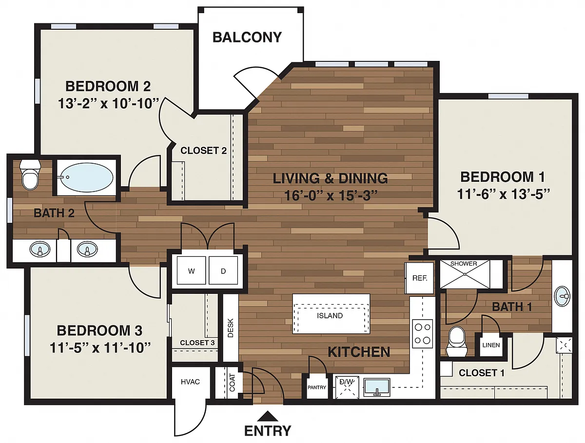 Floor plan C1- The Glenwood