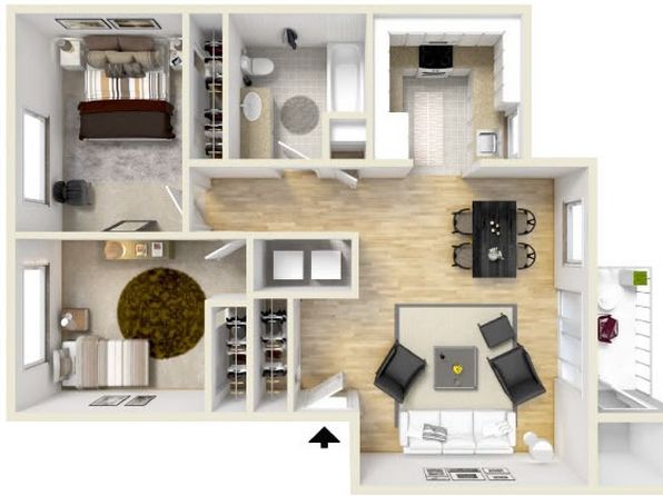 Anjou Club Apartment Homes | 100 N Pacific Hwy, Talent, OR