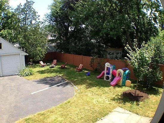 Backyard, fully fenced