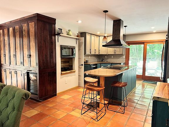 Designer kitchen.