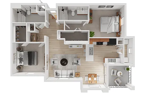 Floor plan B3