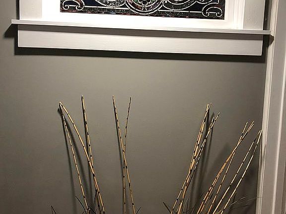 Entrance by the door