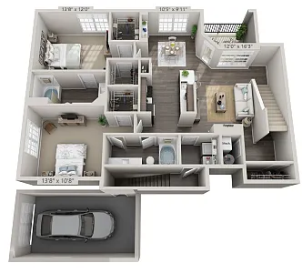 Floor plan Foxglove