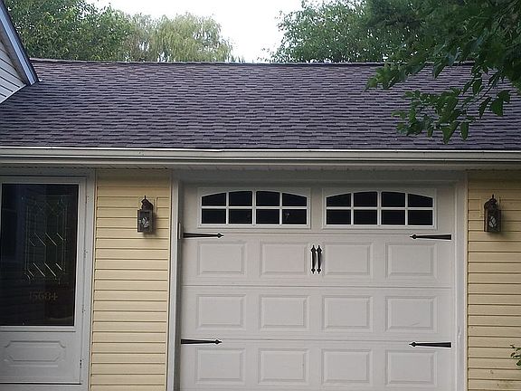 Single car, attached garage 
