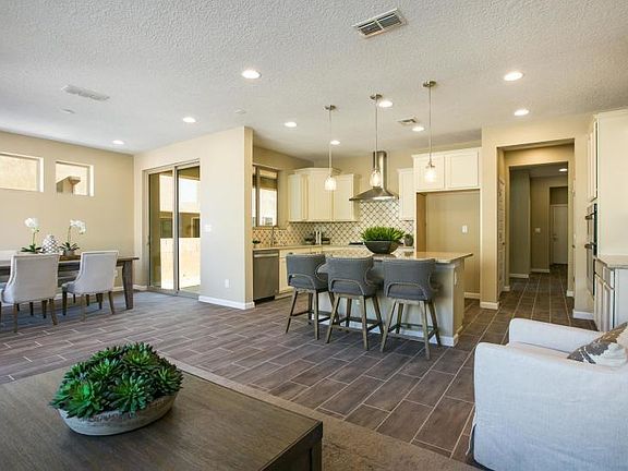 Kitchen Overlooks Gathering Space