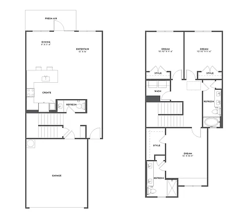 Floor plan TH1