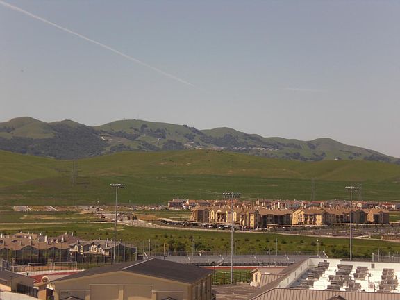 Valley view from Bedroom window