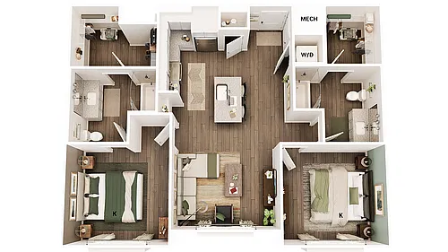 Floor plan B22