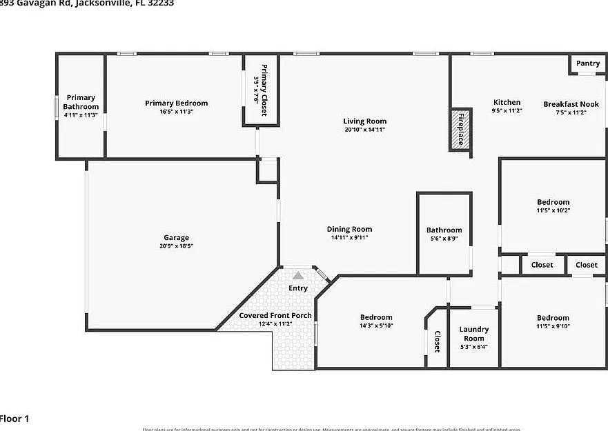 4 bed, 2.0 bath, 1502 sqft, $2,130 — Photo 2