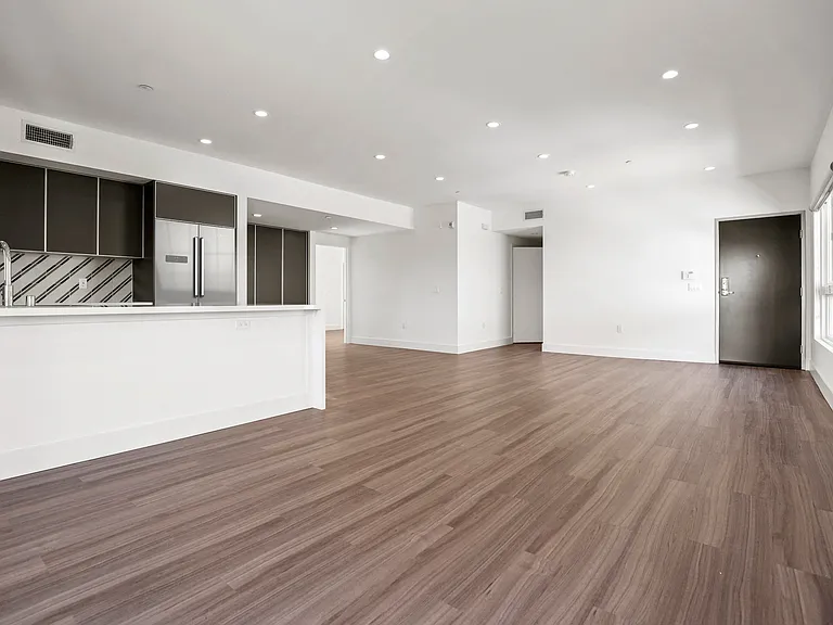 Open-Concept Kitchen, Dining, and Living Room