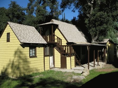 Cottage as seen from garage