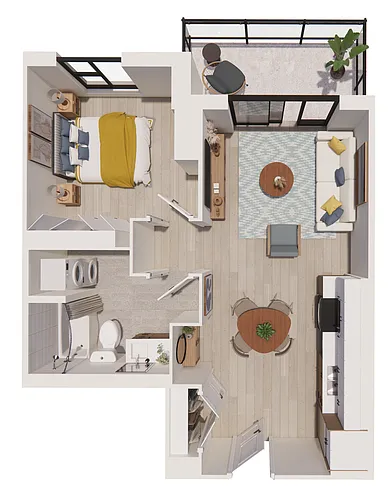 Floor plan 217