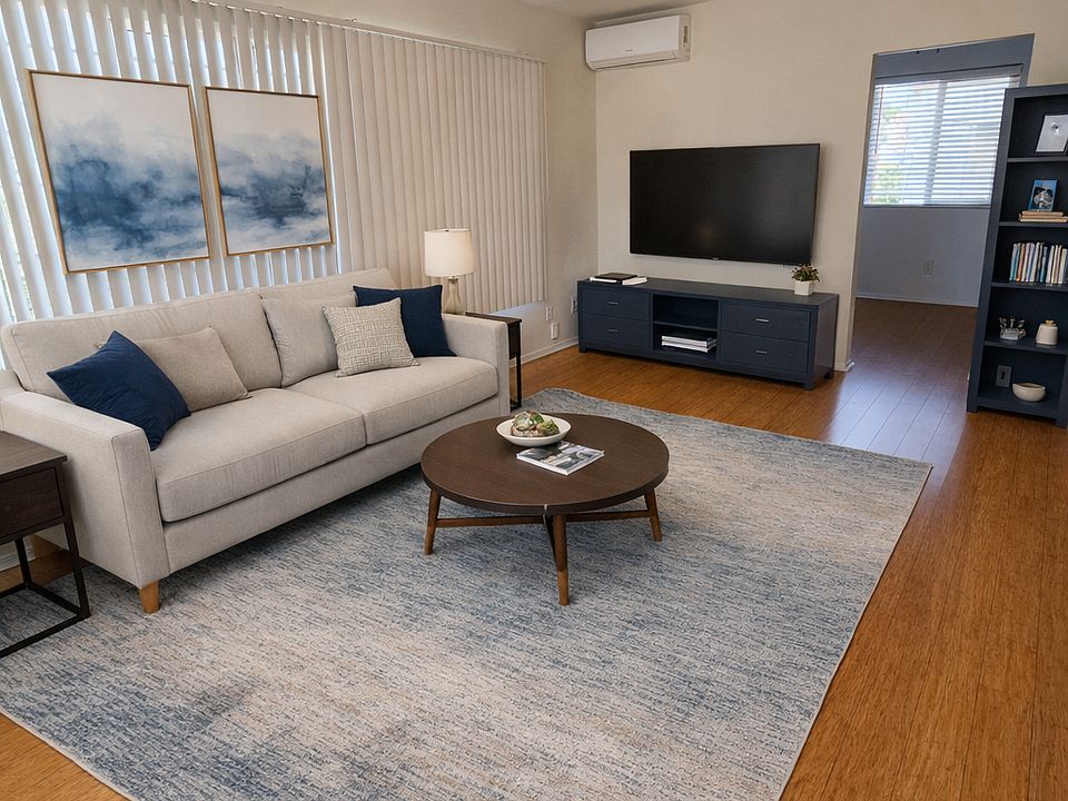 Staged living area