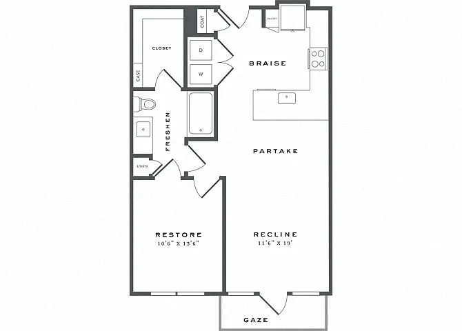 Floor plan A1