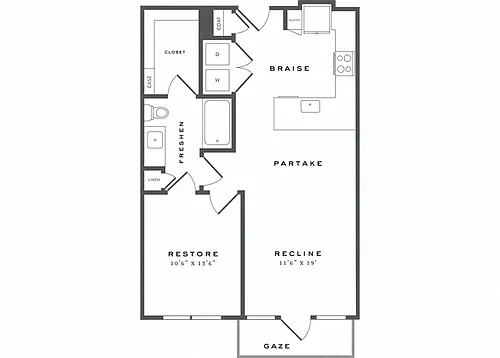 Floor plan A1