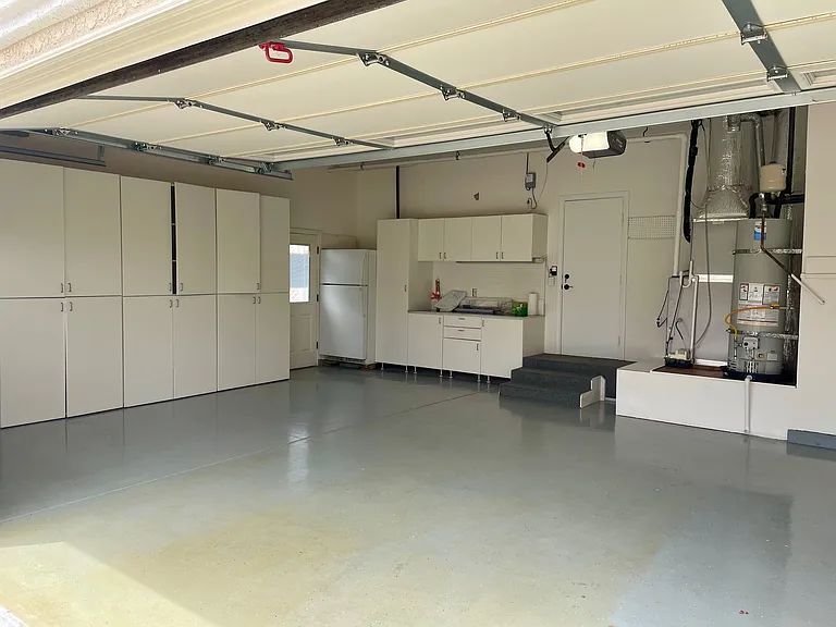 3 car garage with storage